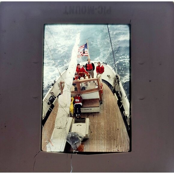 1980s Lot Of 150 35mm Slide Film Frames Boats Ships Nautical Cargo Maritime E50C - Picture 7 of 9